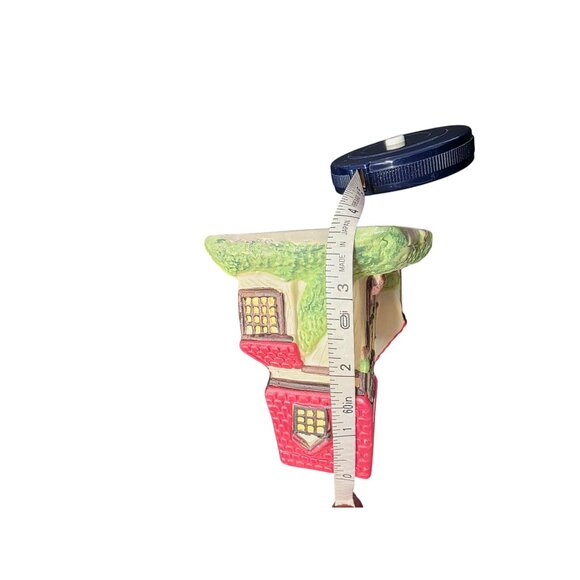 Apothecar Christmas Village House Ceramic Decor Train Hobbie Putz - Picture 10 of 10